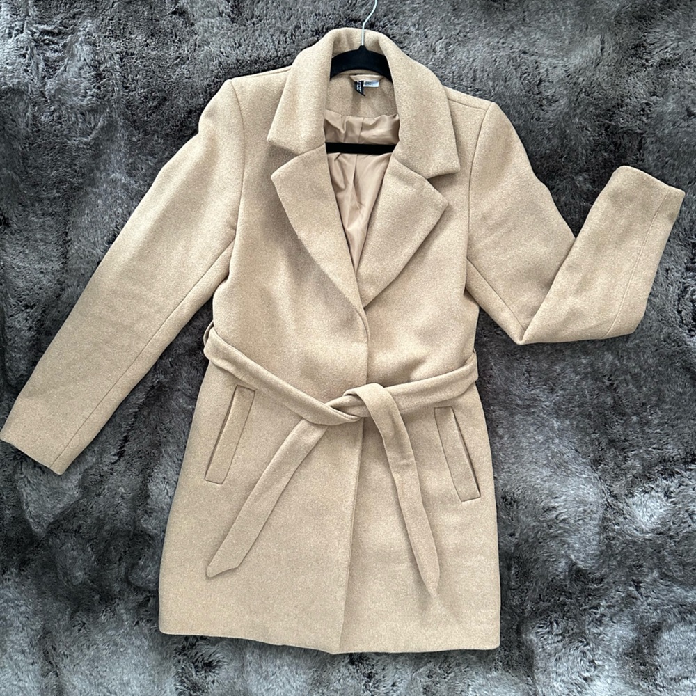 Wool Blend Pea Coat